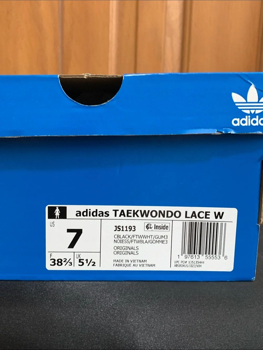 NWT Adidas Taekwondo lace up shoes size 7